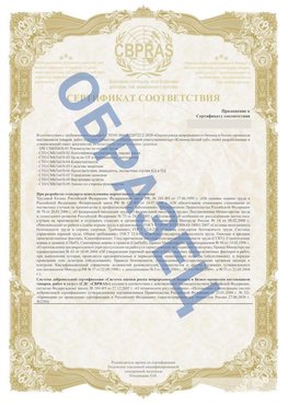 Образец Приложение к СТО 01.064.00220722.2-2020 Вилючинск Сертификат СТО 01.064.00220722.2-2020 